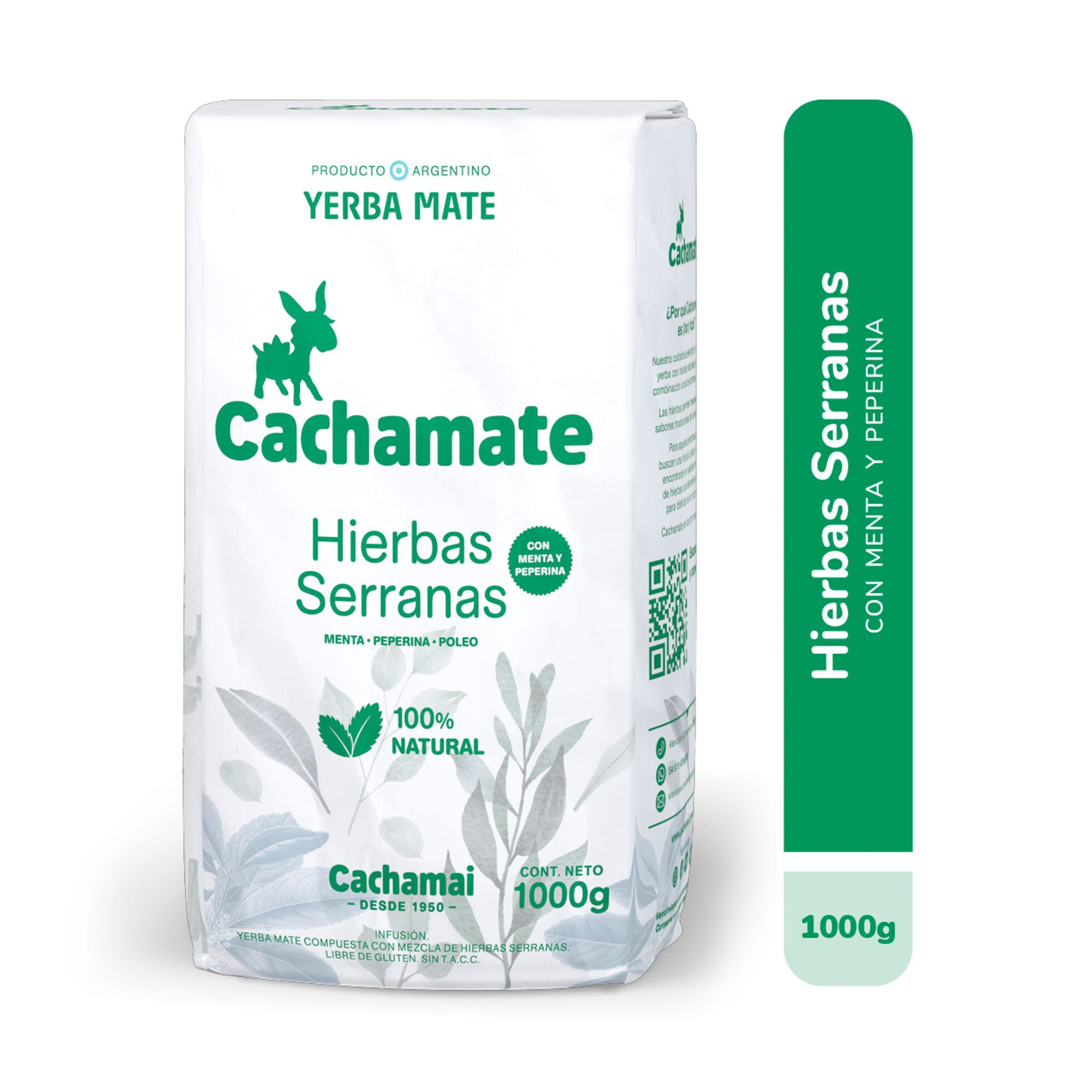 YERBA CACHAMATE HIERBAS SERRANAS x 1K