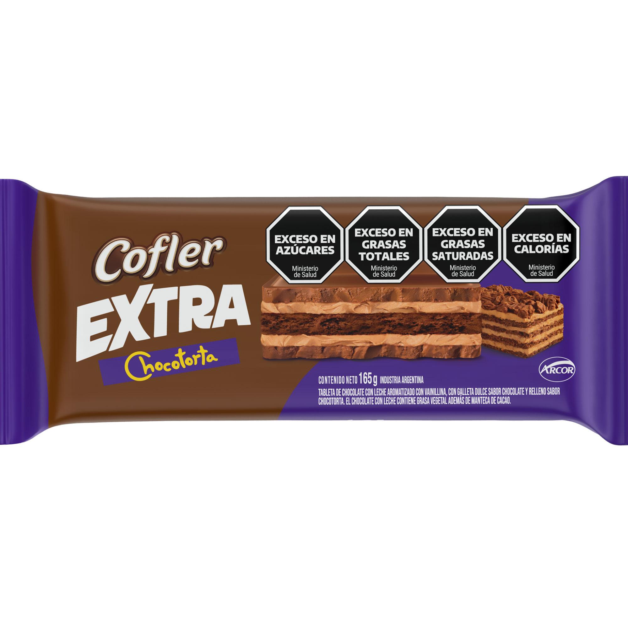 CHOCOLATE CHOCOTORTA EXTRA COFLER 165gr