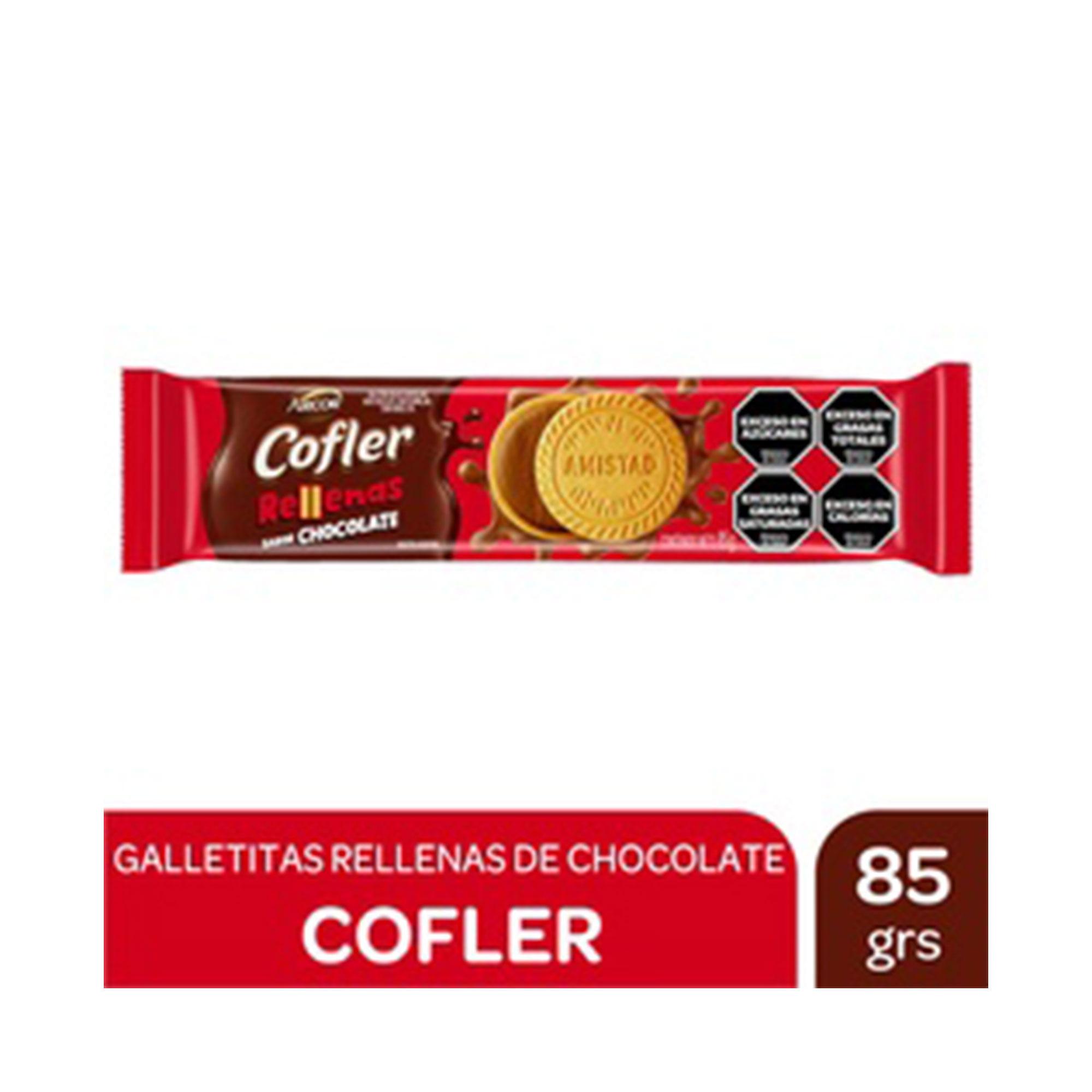 GALLETITAS COFLER VAINILLA RELLENAS DE CHOCOLATE x 85g