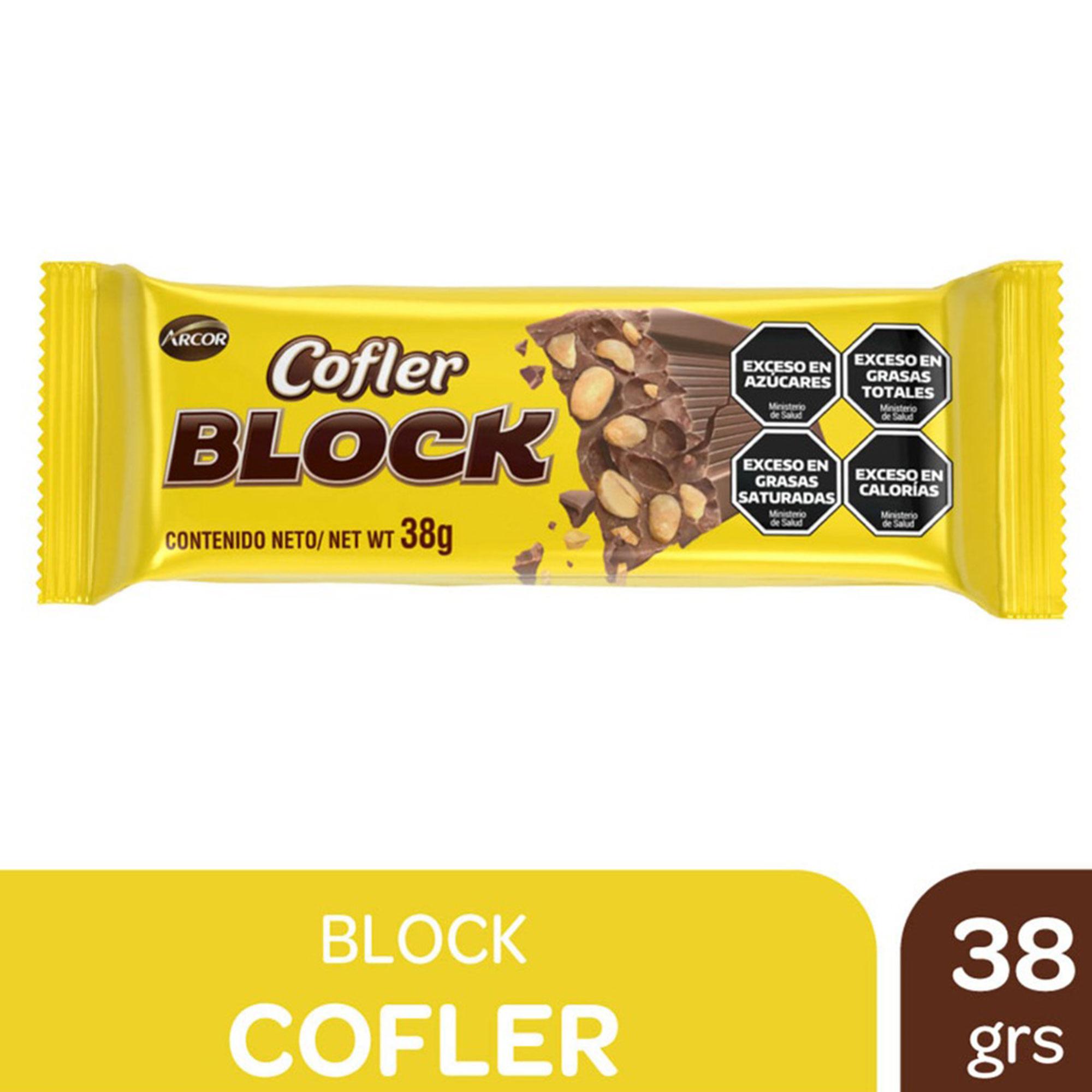 CHOCOLATE BLOCK x38grs