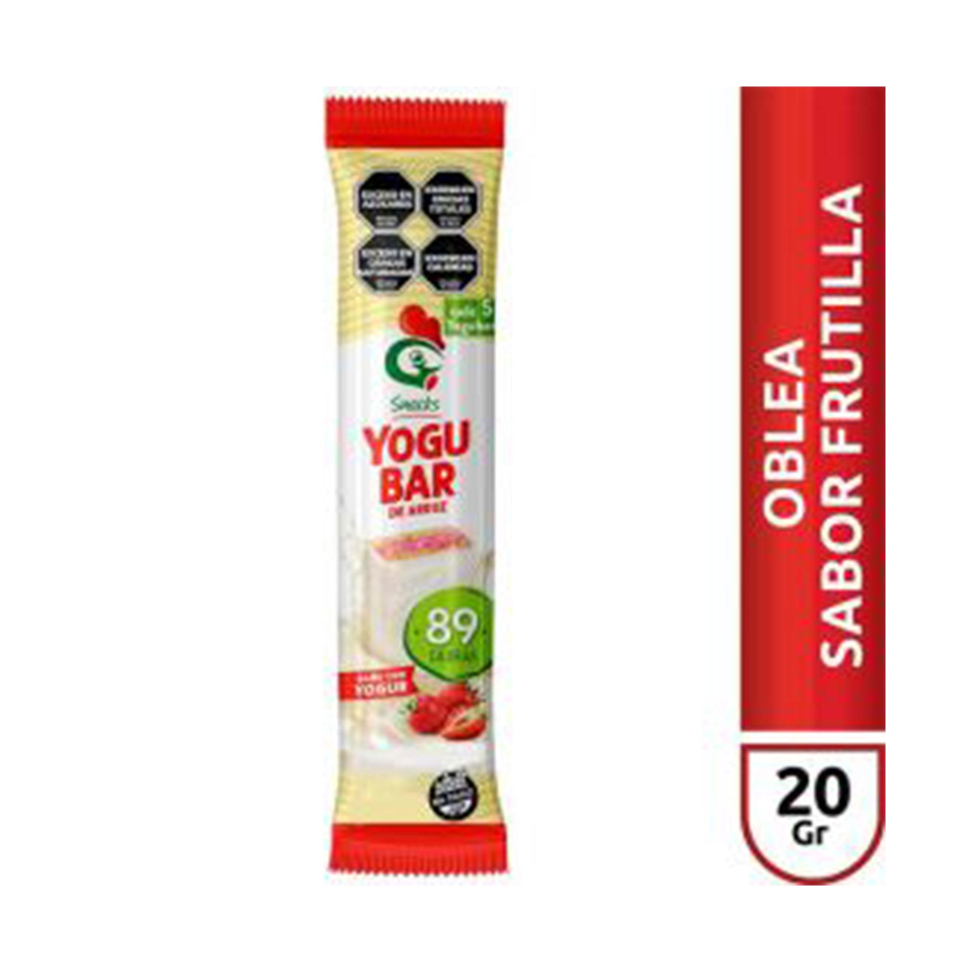 BARRITA ARROZ YOGUBAR FRUTILLA GALLO x 20g