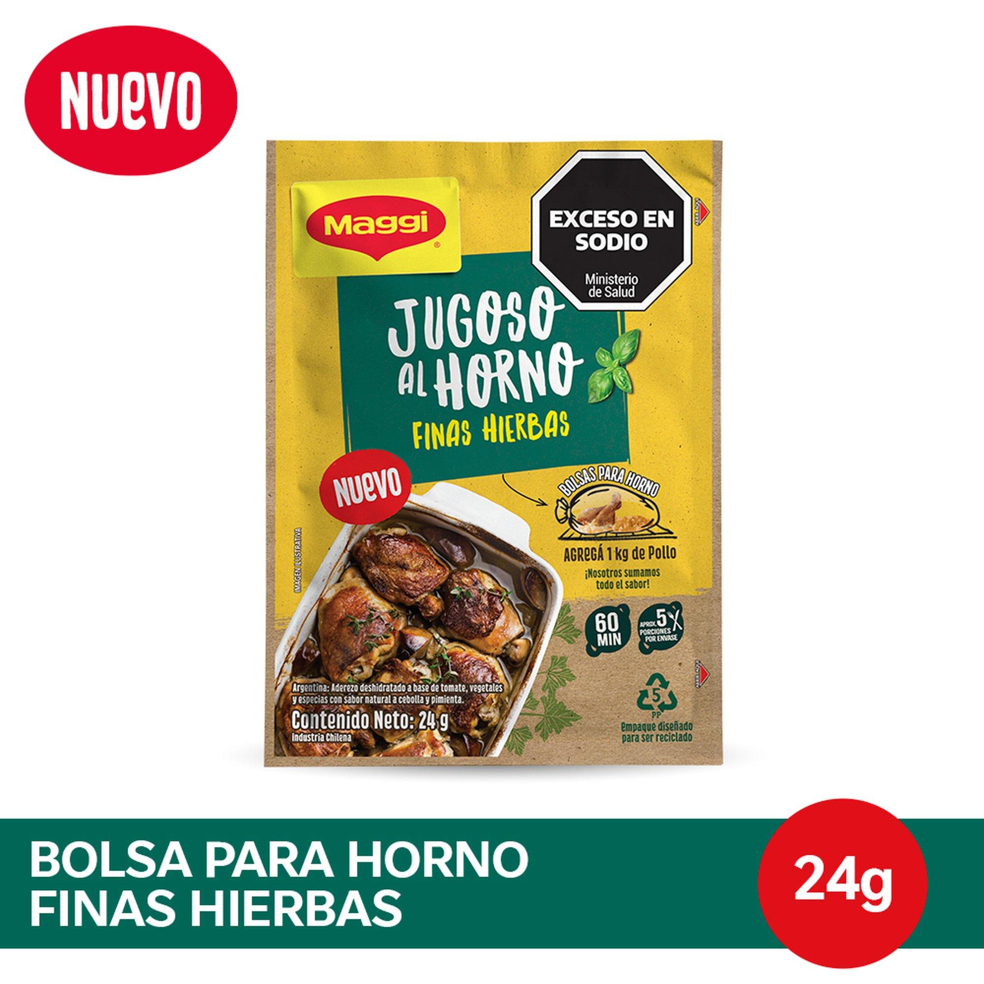 MAGGI JUGOSO AL HORNO FINAS HIERBAS 25gr
