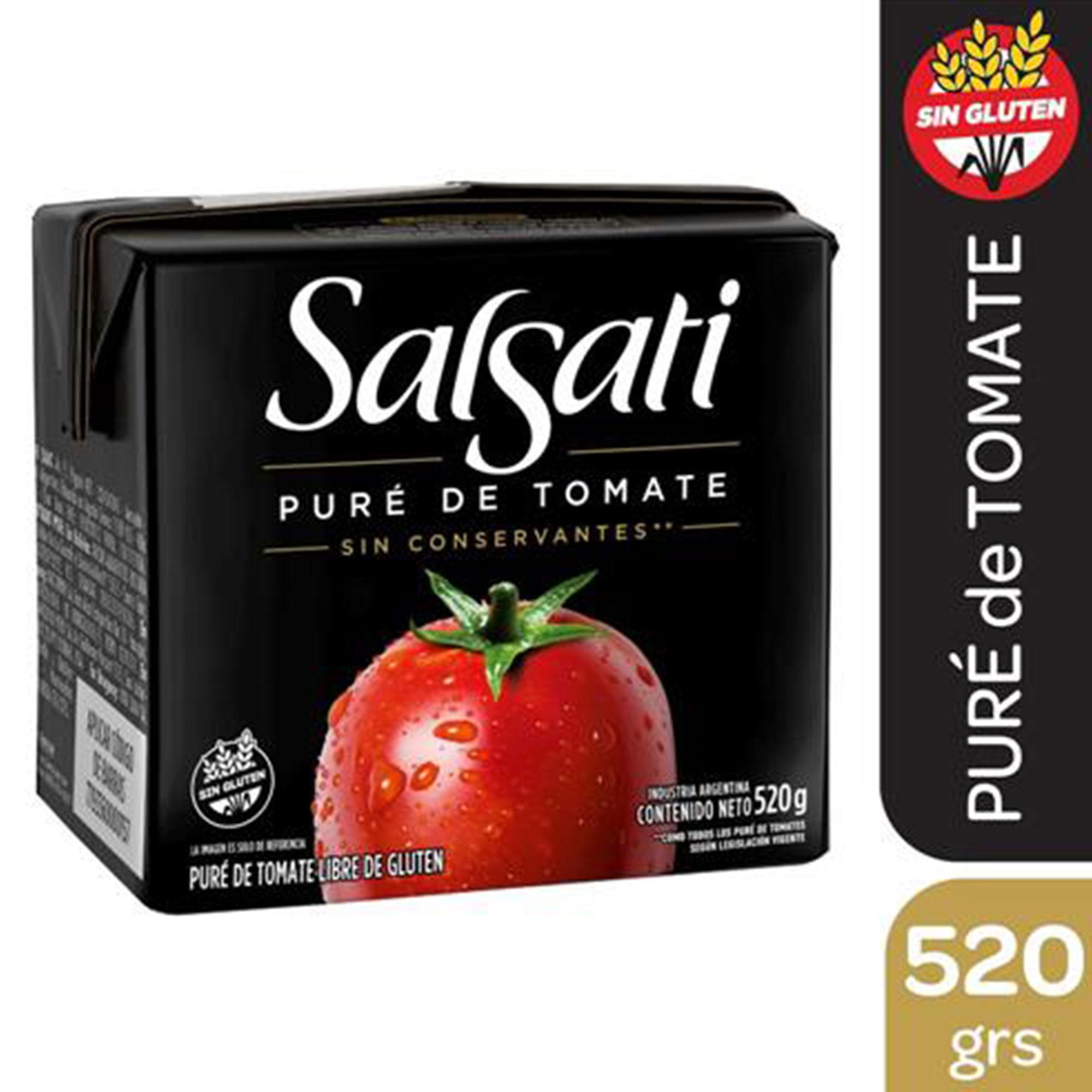 PURE DE TOMATE SALSATI x 520 g