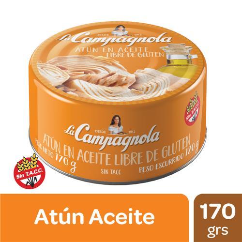 LOMO DE ATUN EN ACEITE LA CAMPAGNOLA x170g