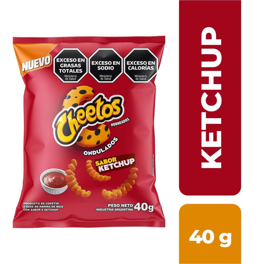 CHEETOS ONDULADOS KETCHUP X40GRS