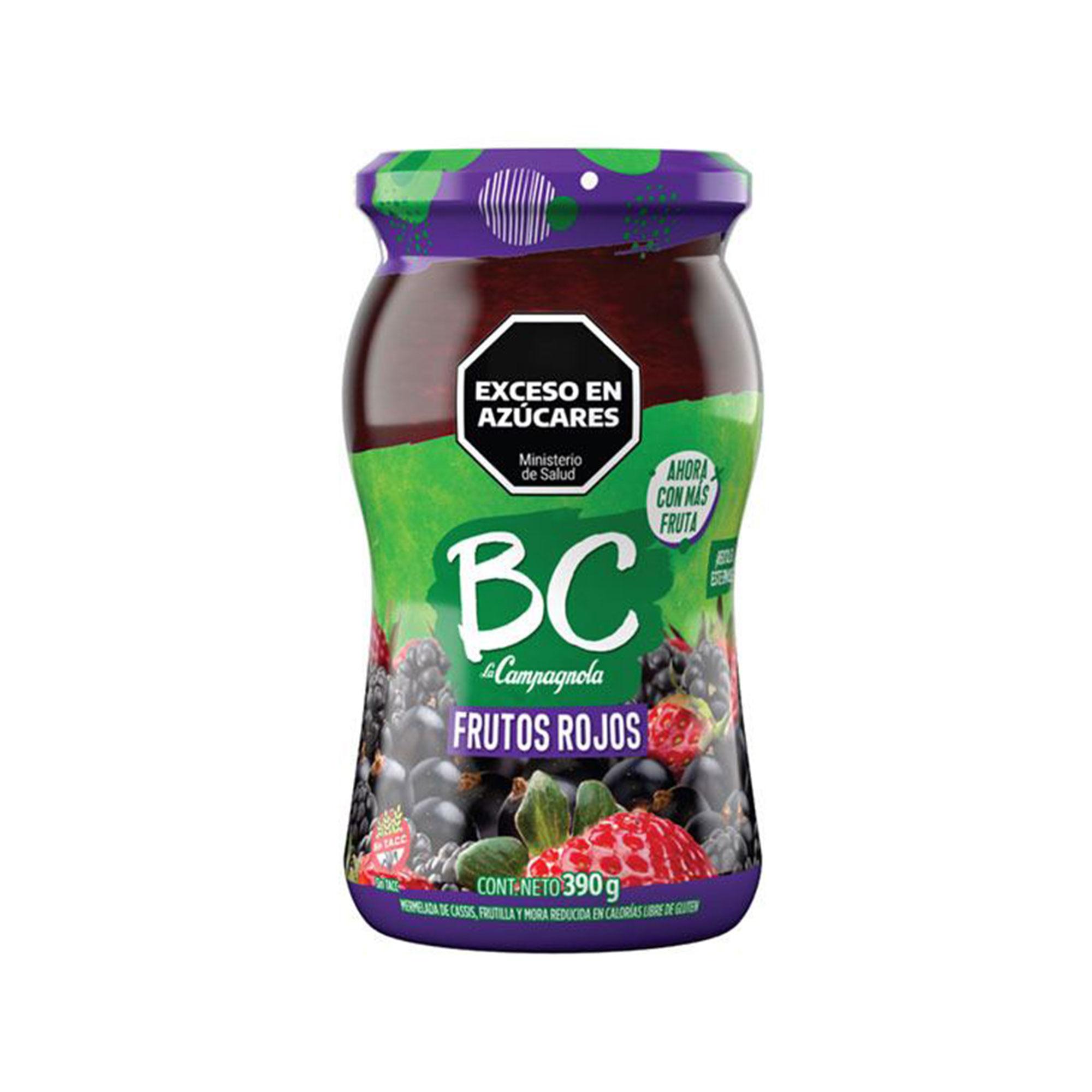 MERMELADA FRUTOS ROJOS BC X 390GRS