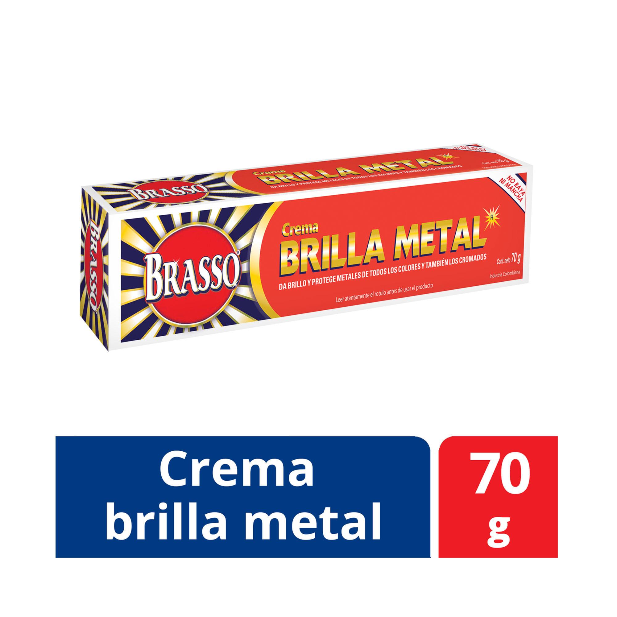 LIMPIAMETALES EN PASTA BRASSO x 70g