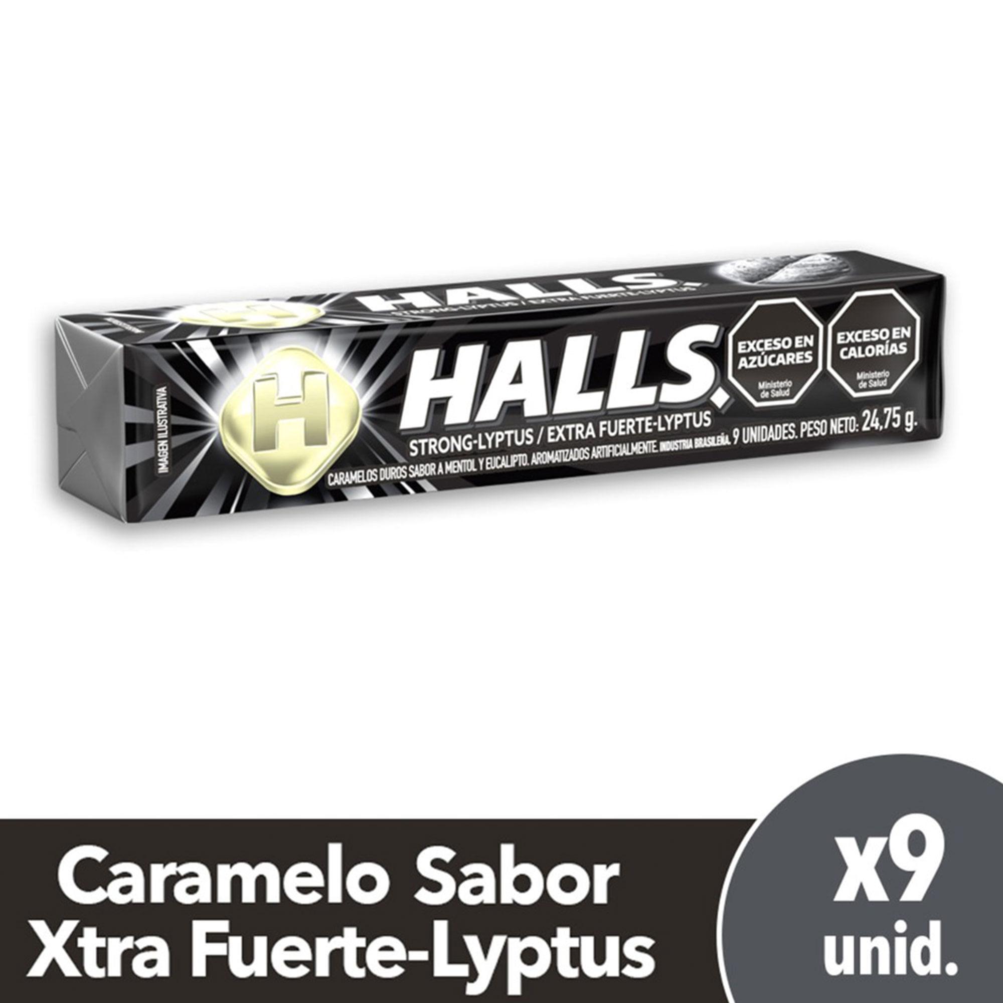 CARAMELOS HALSS EXTRA FUERTE MENTA 24.75g