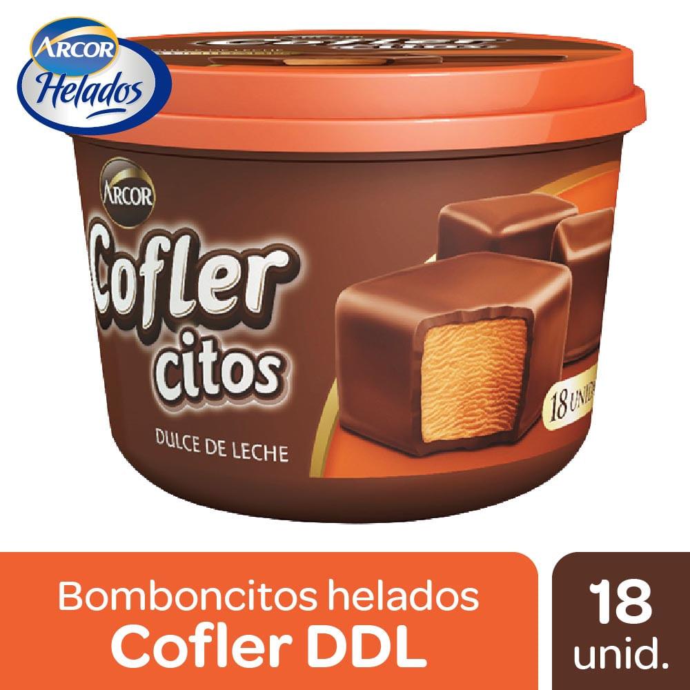 HELADO BOMBONCITOS DDLECHE COFLER x 18u