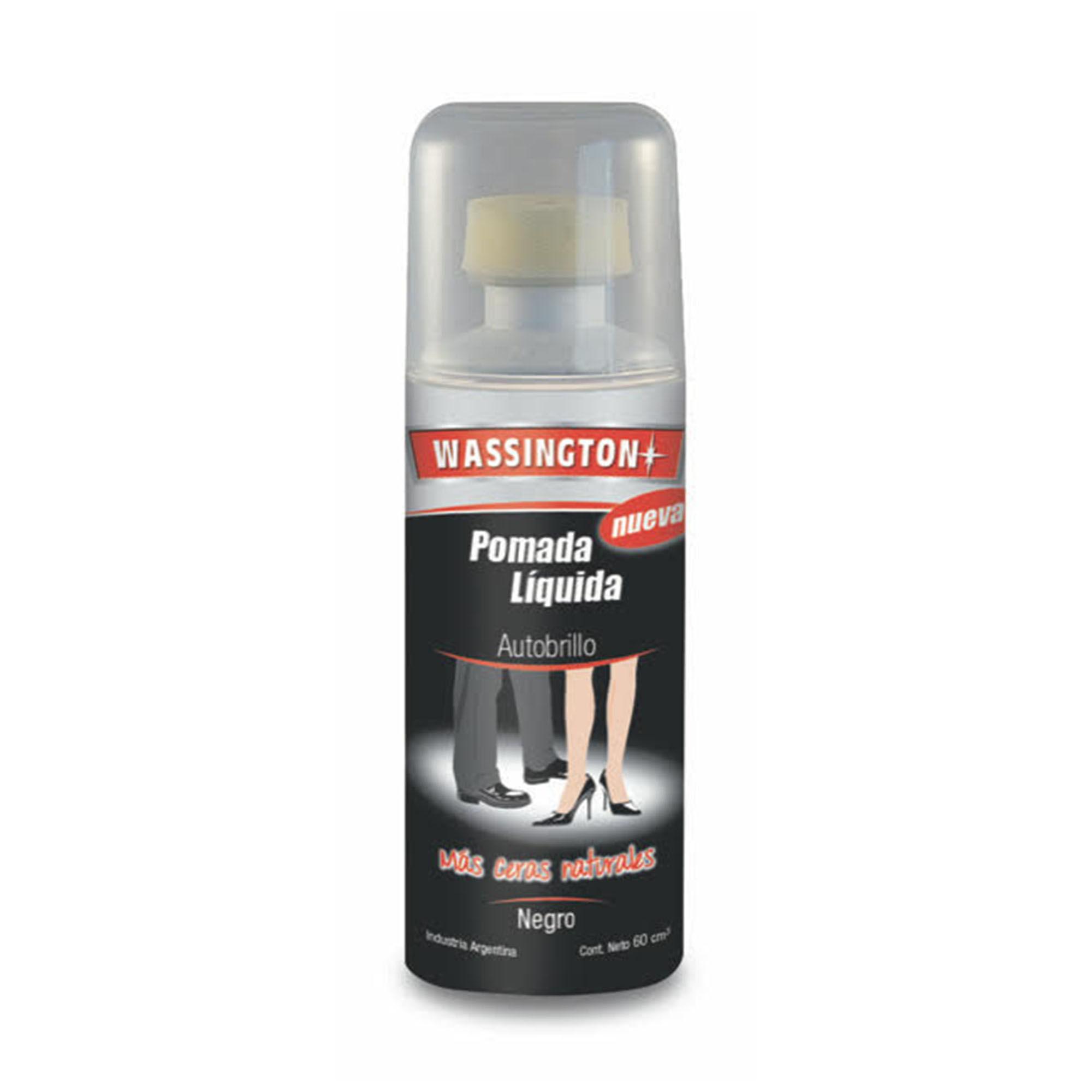 POMADA LIQ NEGRA WASSINGTON x 60cc