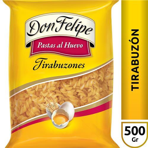FIDEOS TIRABUZON DON FELIPE x 500 g