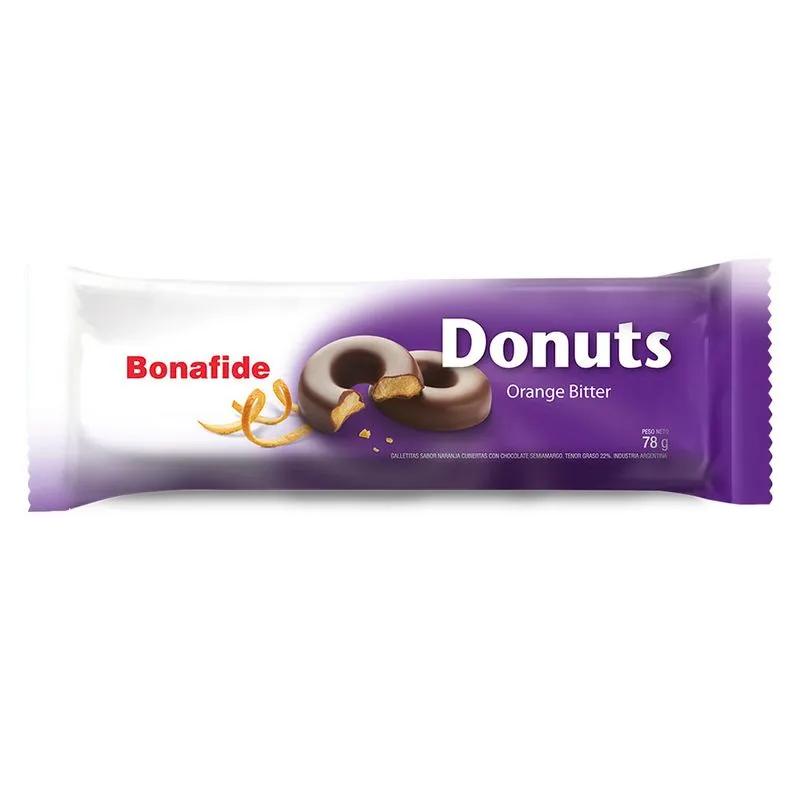 GALLETITAS ORANGE BITTER DONUTS BONAFIDE x 78gr