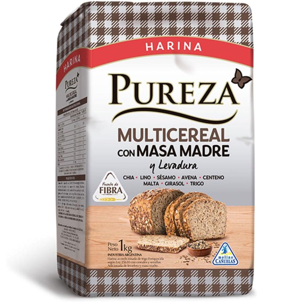 HARINA MULTICEREAL MASA MADRE PUREZA 1kg