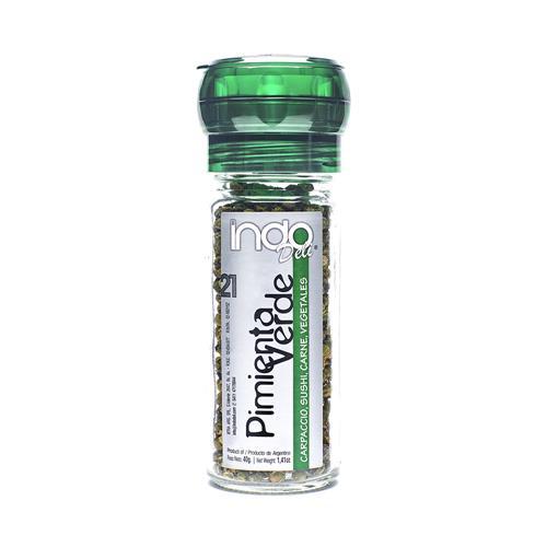 MOLINILLO INDO DELI PIMIENTA VERDE x 40g