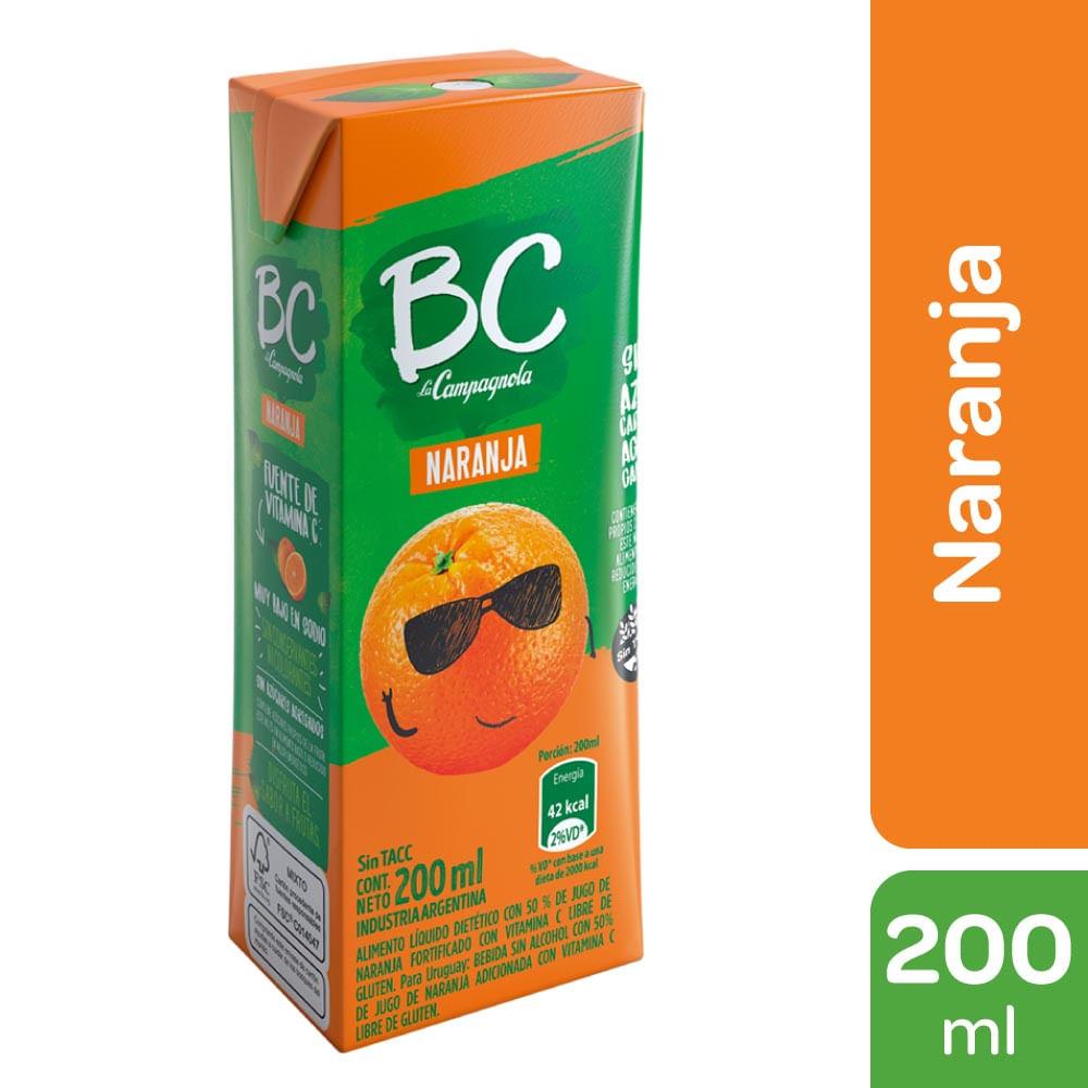 JUGO NARANJA BC x 200ml