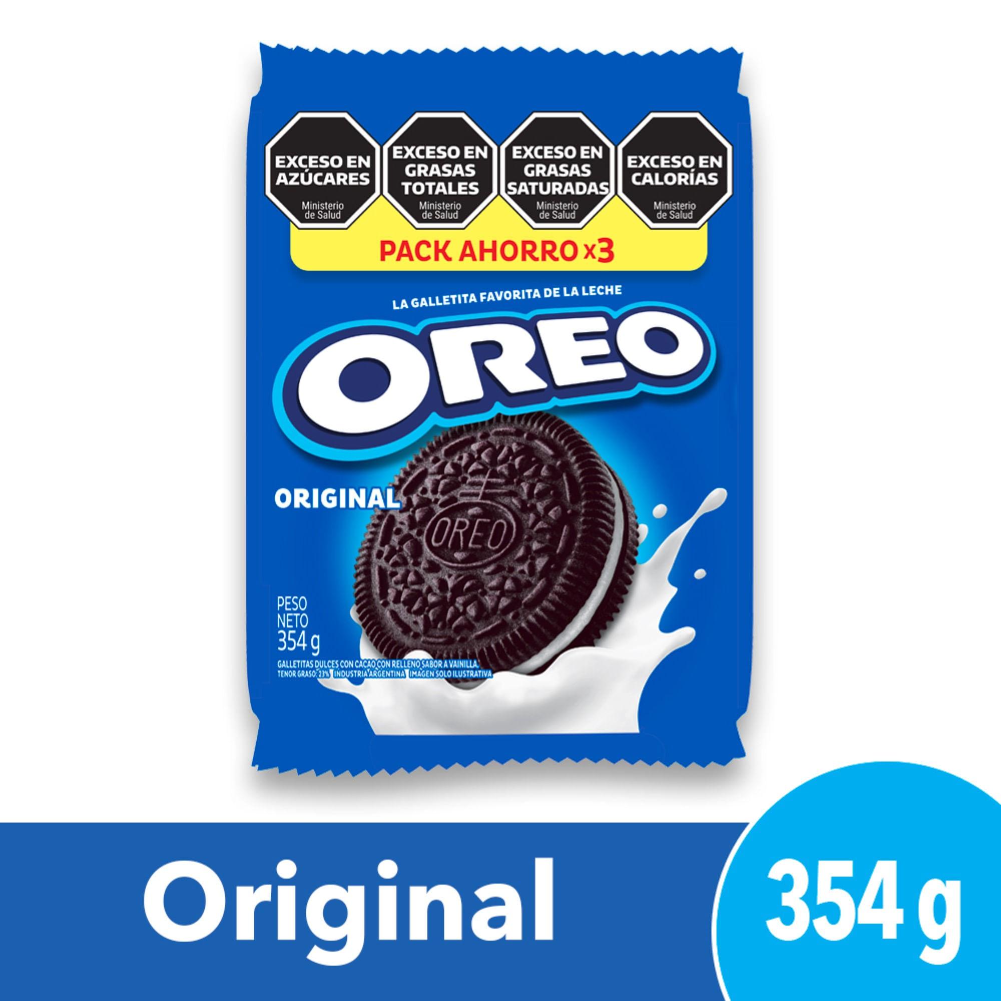 GALLETITAS OREO TRIPACK x 354g