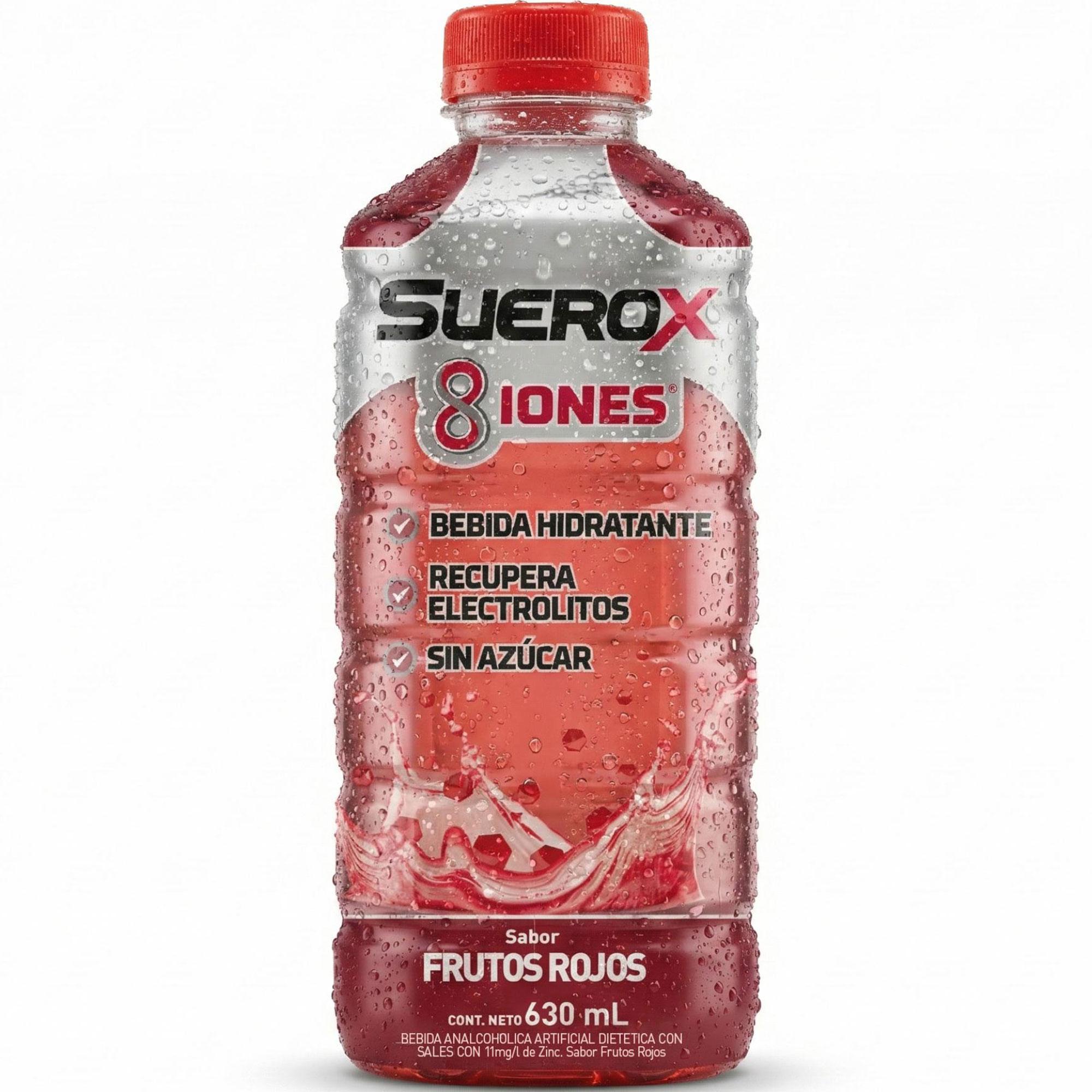 ISOTONICA FRUTOS ROJOS SUEROX x 630ml