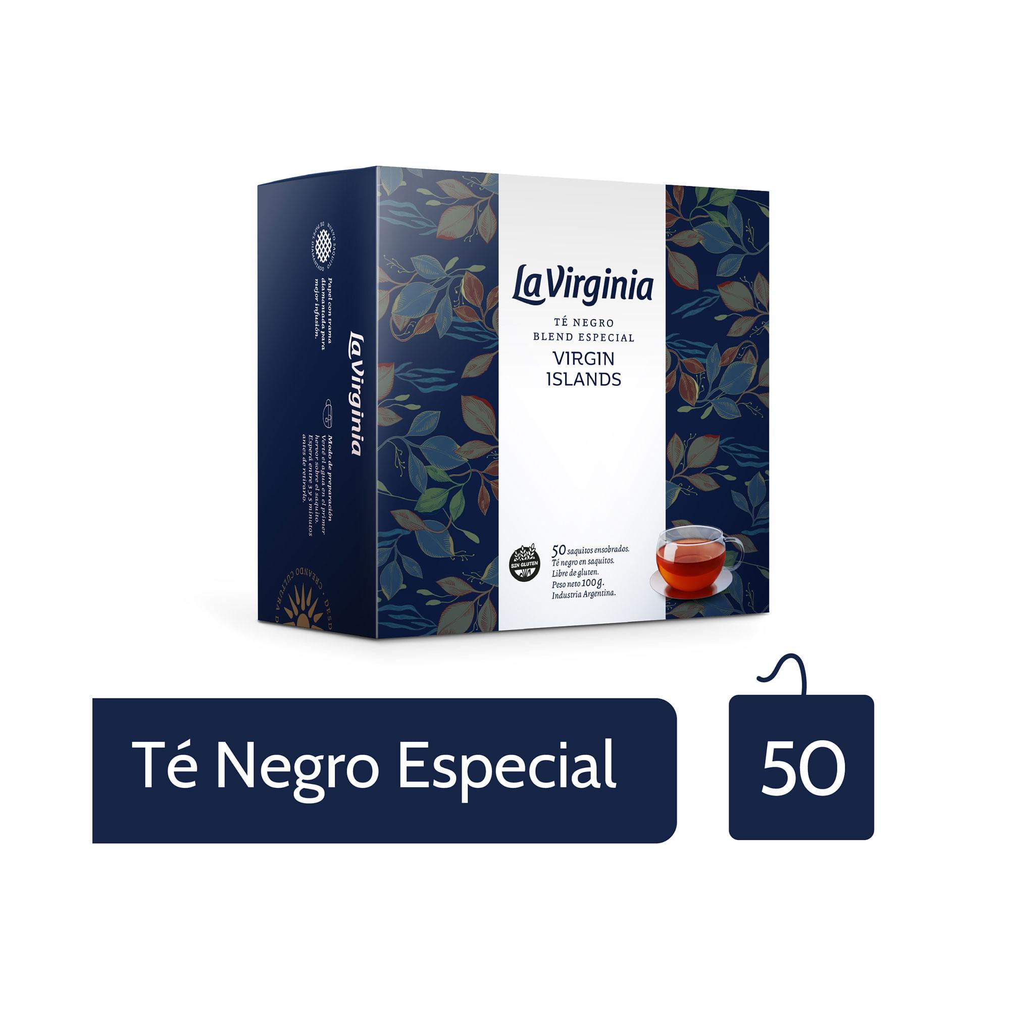 TE CLASICO VIRGIN ISLANDS x50uni