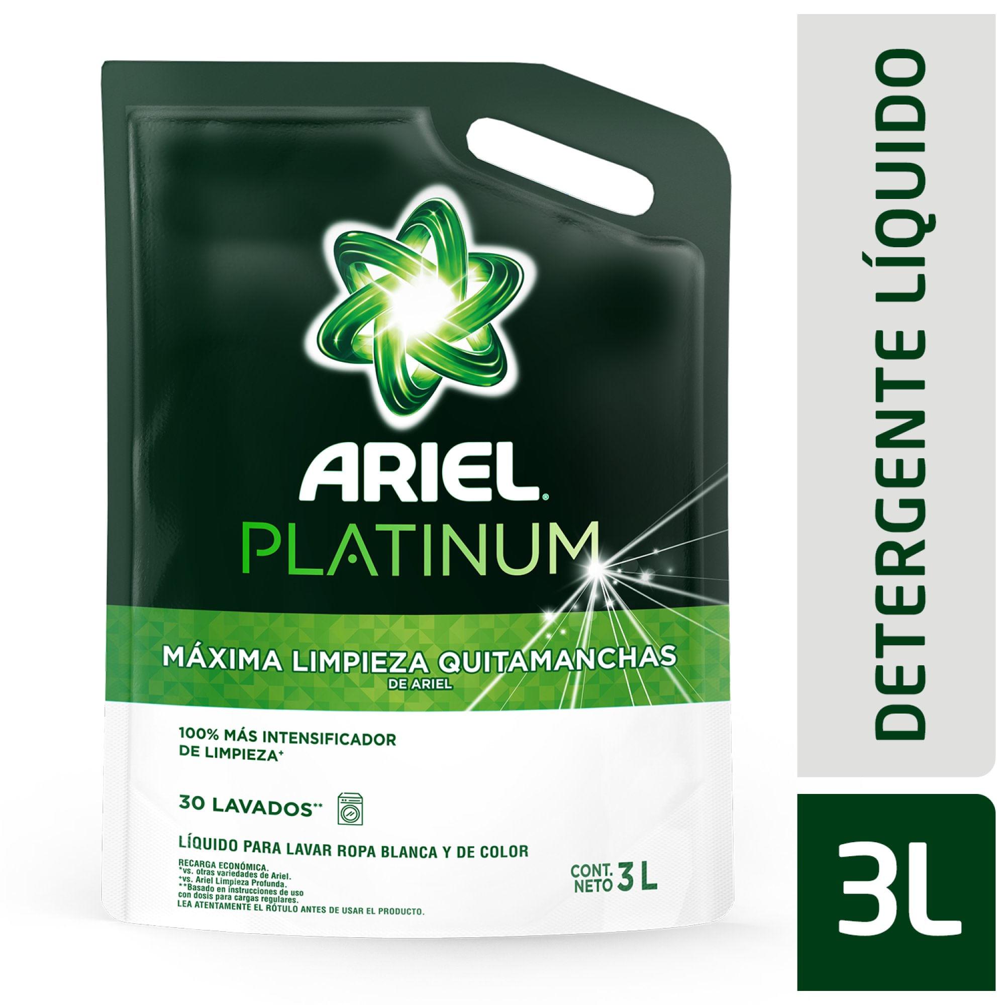 JABON LIQUIDO ARIEL PLATINUM DP X3LTS