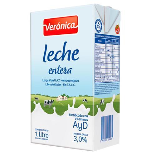 LECHE ENTERA LARGA VIDA MILKAUT x1lts