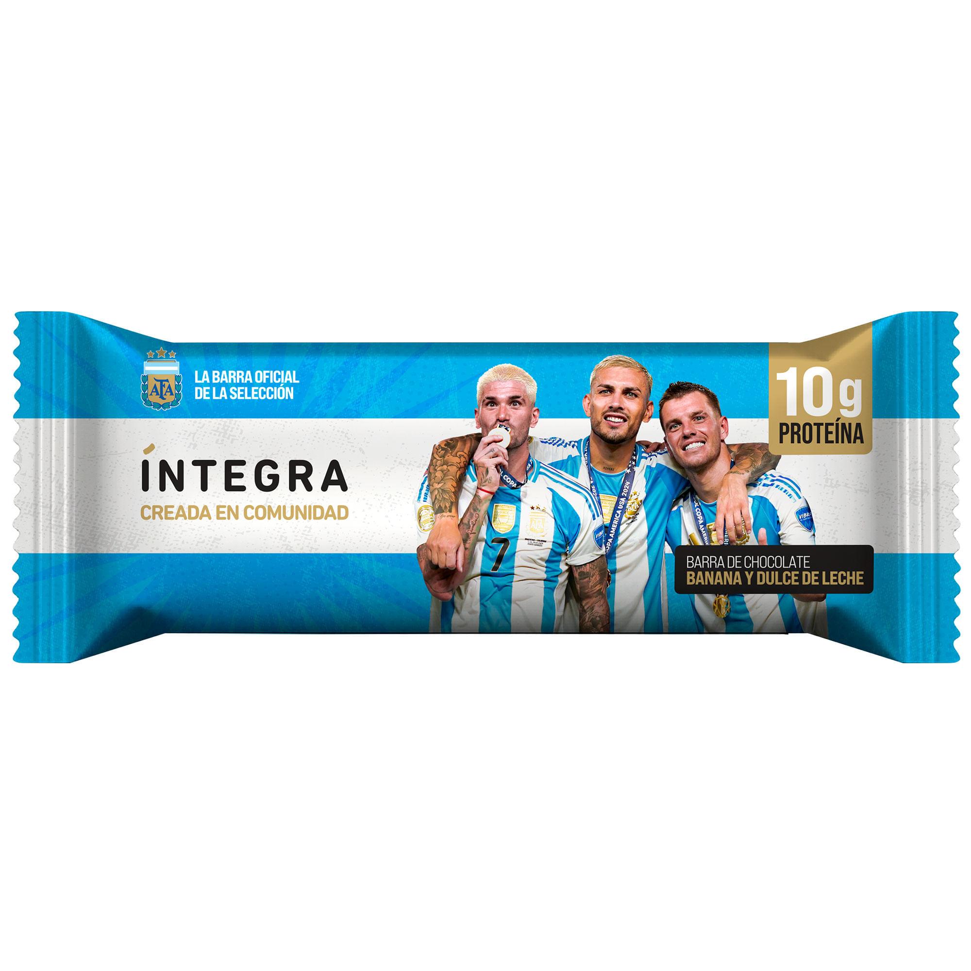 BARRA PROTEICA BANANA Y DDL INTEGRA 41GRS