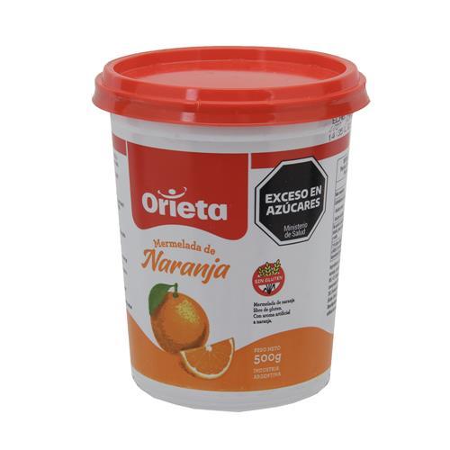 MERMELADA NARANJA PROLIGHT ORIETA 340gr