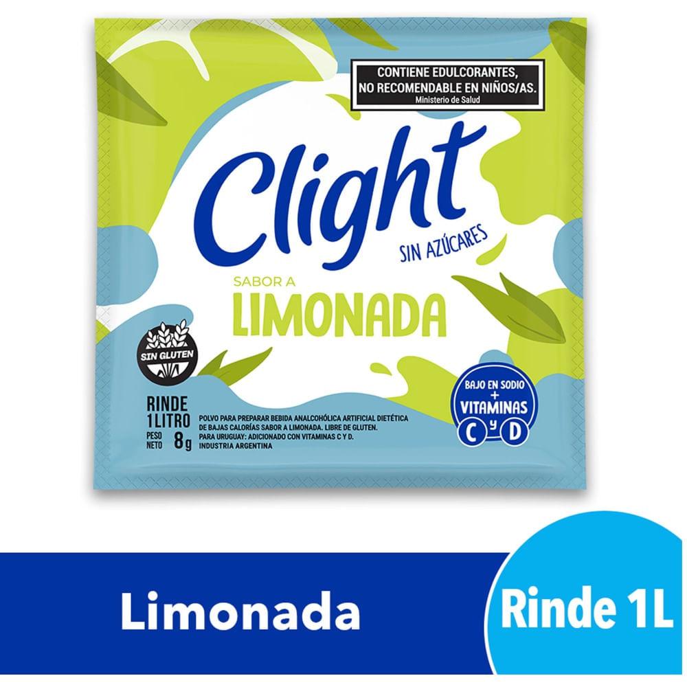 JUGO POLVO LIMONADA CLIGHT x 8g