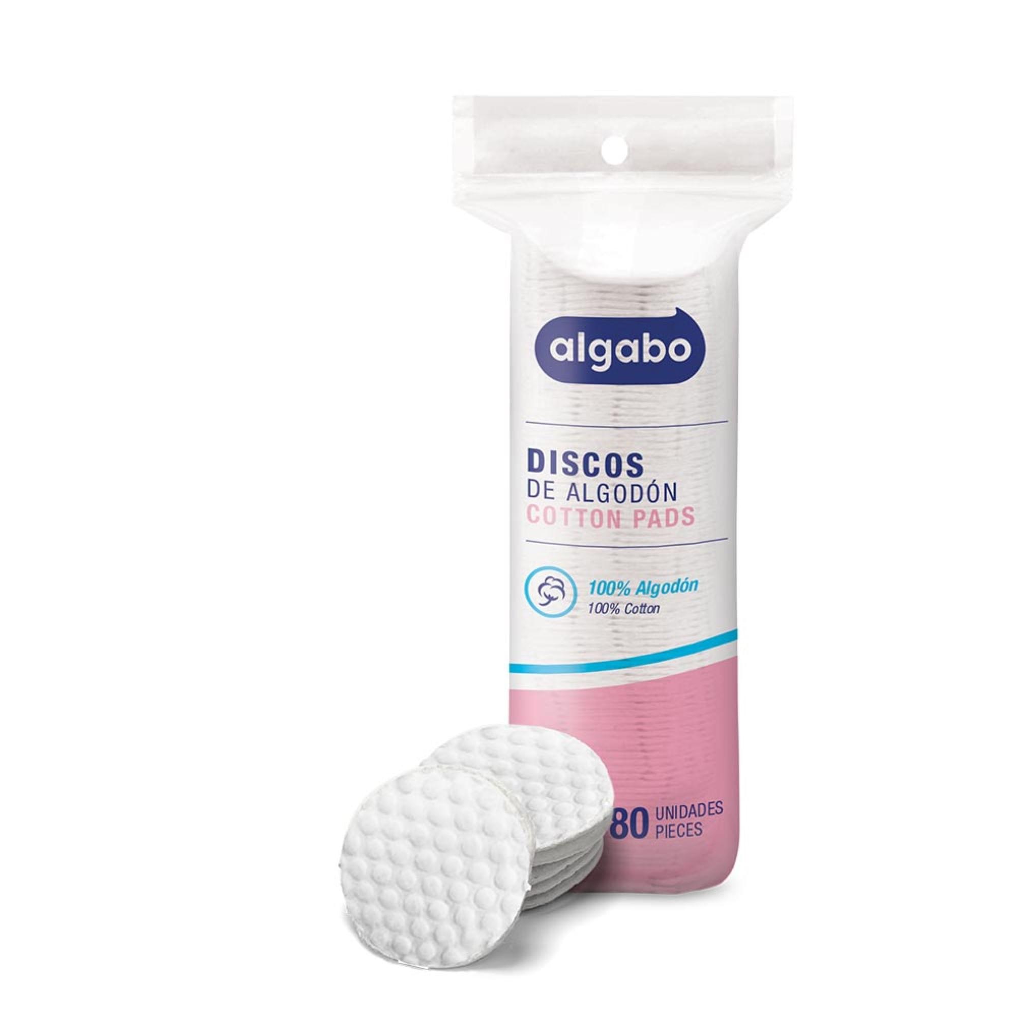DISCOS DESMAQUILLANTES ALGABO x 80u