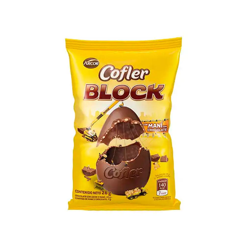HUEVITO CHOCOLATE BLOCK x 26grs