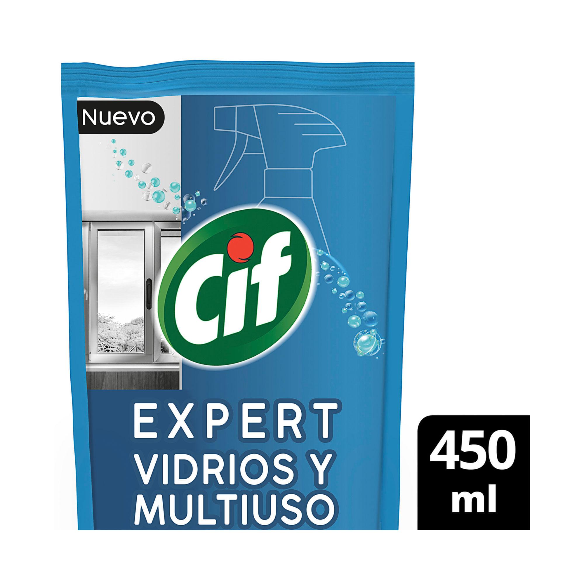 CIF EXPERT VIDRIOS Y MULTIUSO DP x 450ml