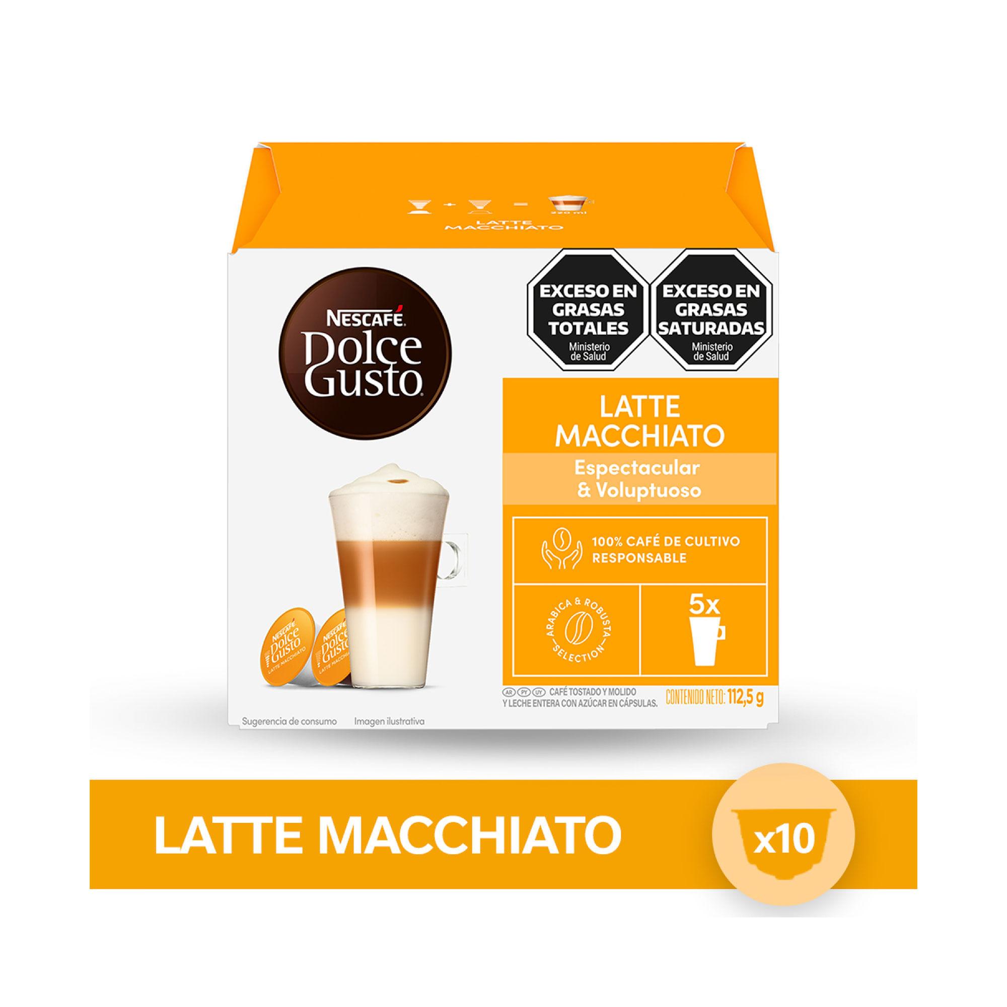 CAPSULAS DOLCE GUSTO LATTE MACCHIATO x 10cap 112,5G