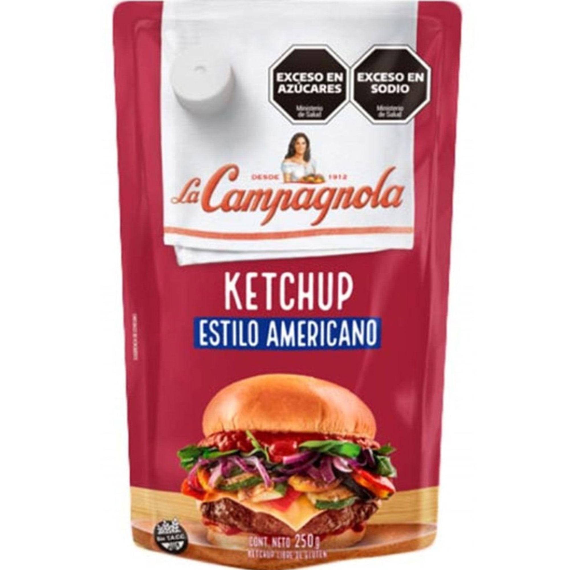 KETCHUP AMERICANO LA CAMPAGÑOLA X250GRS