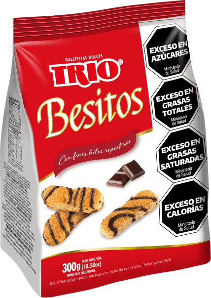GALLETITAS TRIO BESITOS x 300g
