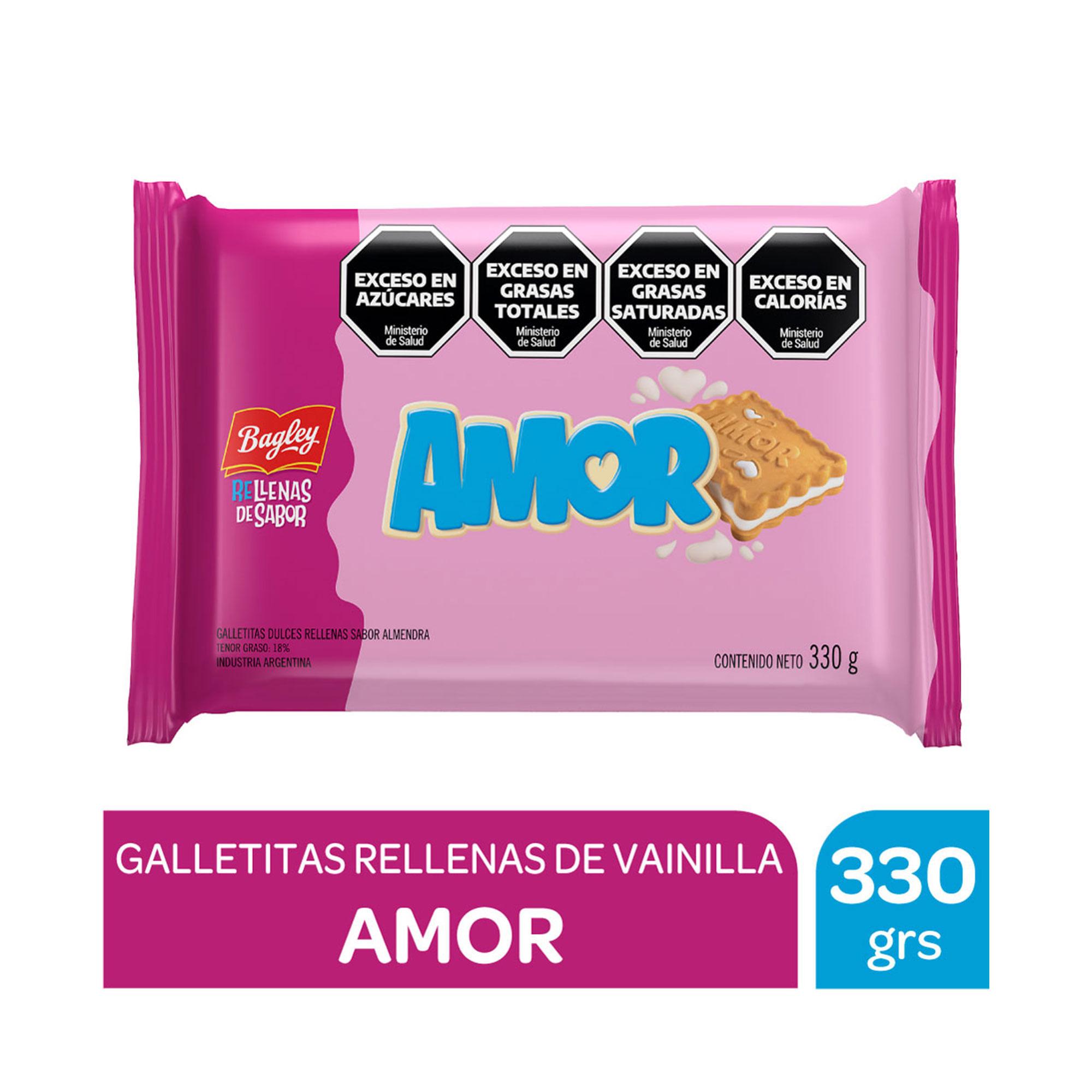GALLETITAS AMOR TRIPACK x 330g
