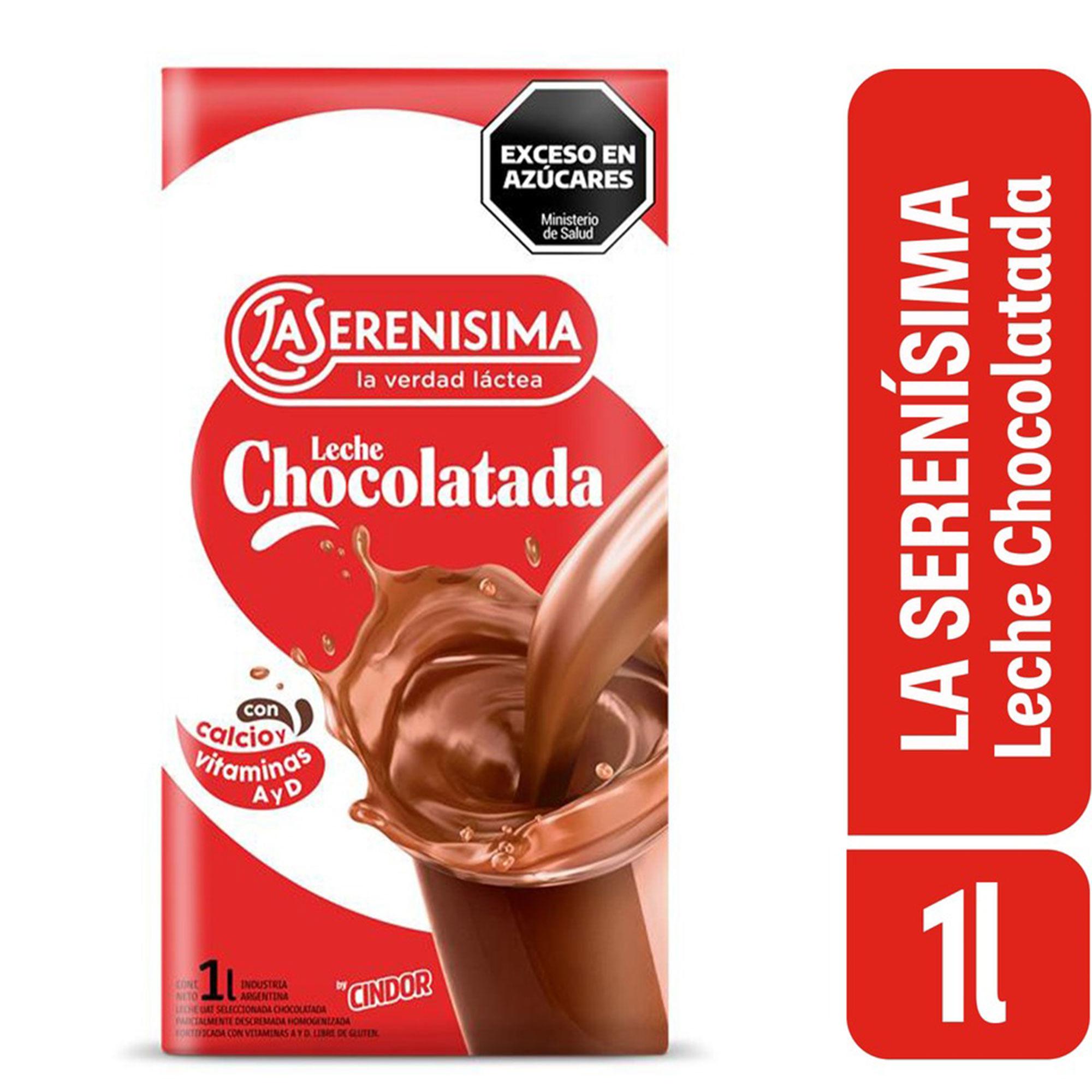 LECHE CHOCOLATADA LA SERENISIMA x 1L