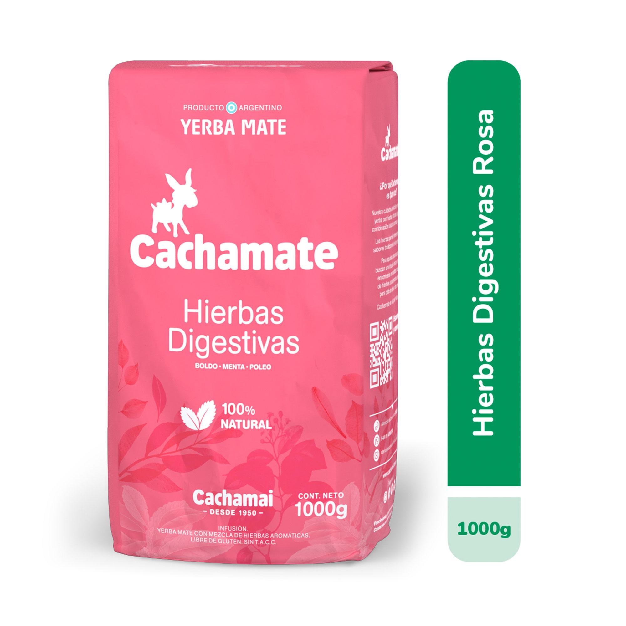 YERBA CACHAMATE MIX HIERBAS ROSA x 1K
