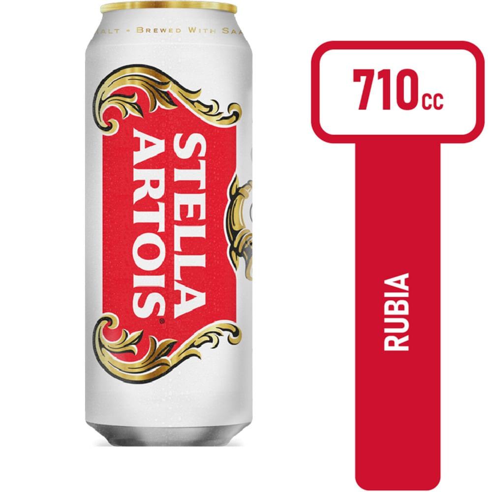 CERVEZA STELLA ARTOIS LATA x 710ml