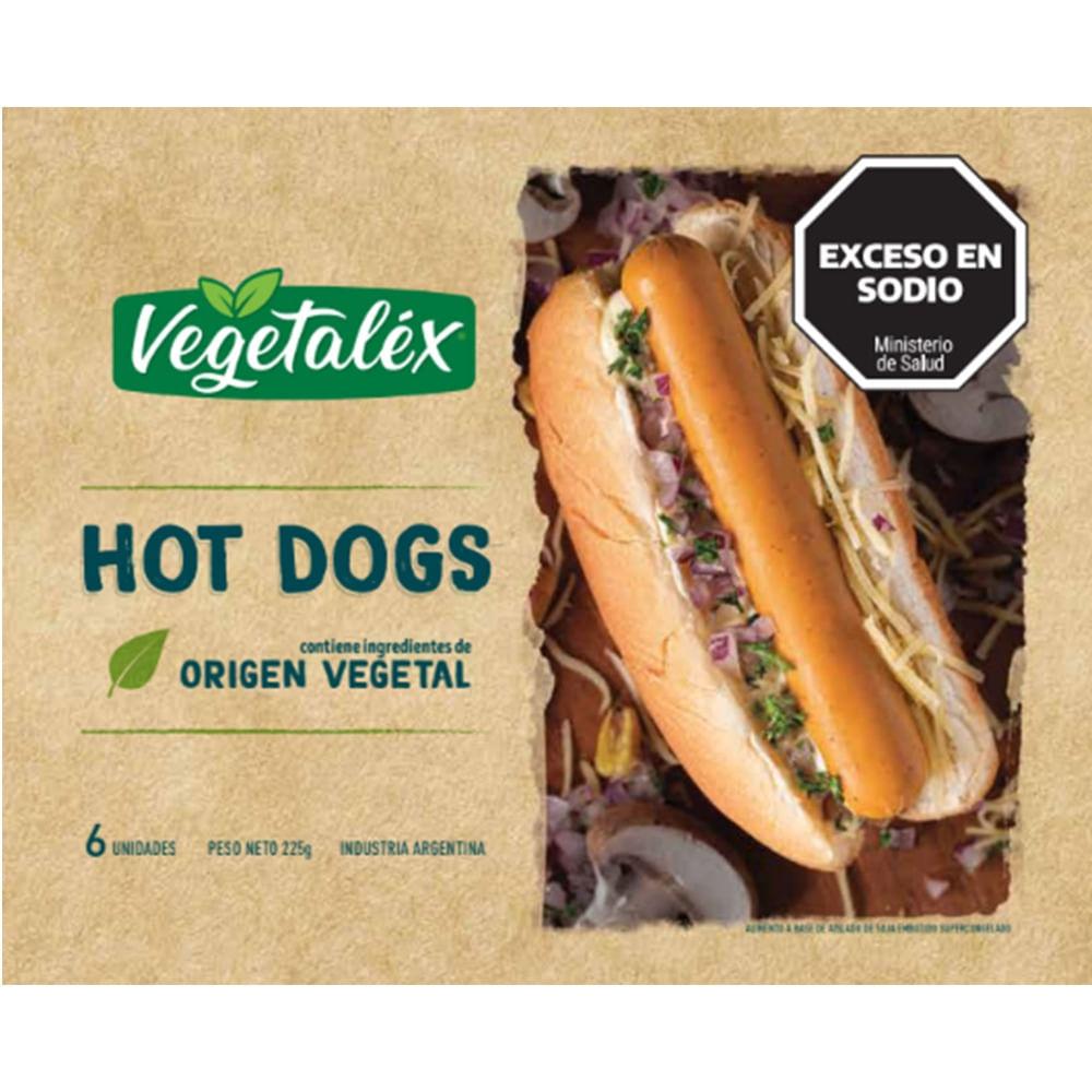 HOT DOG 100% VEG VEGETALEX x 225g