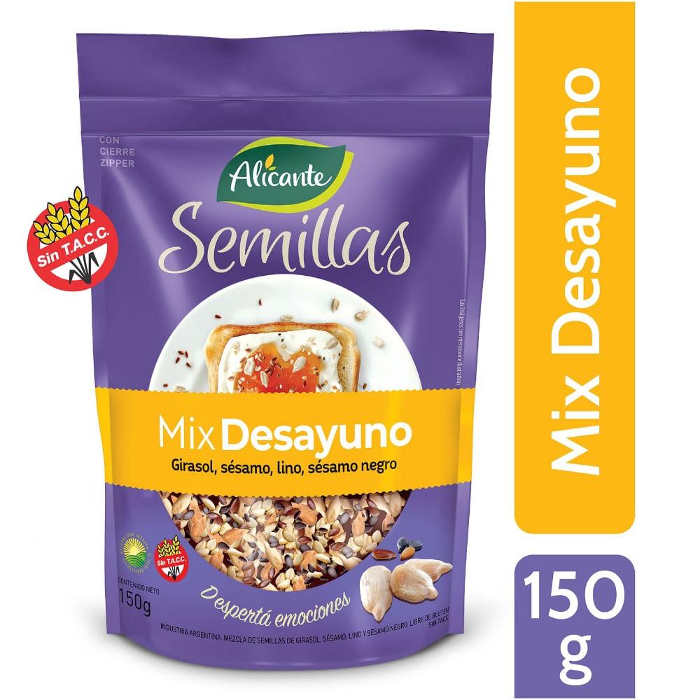 SEMILLAS MIX DESAYUNOS ALICANTE x 150g