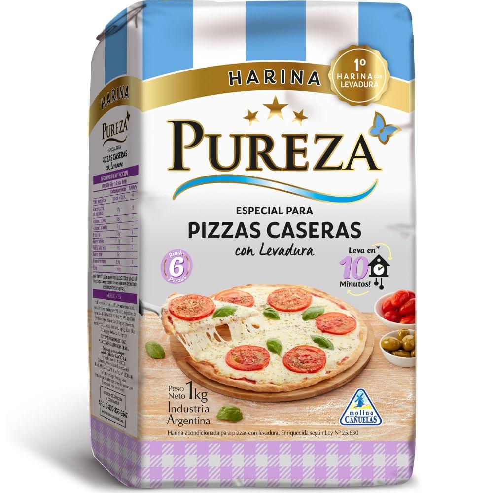 HARINA C LEVADURA PIZZAS CASERAS PUREZA x 1 k