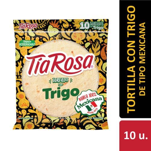 TORTILLAS CON TRIGO TIA ROSA x10uni