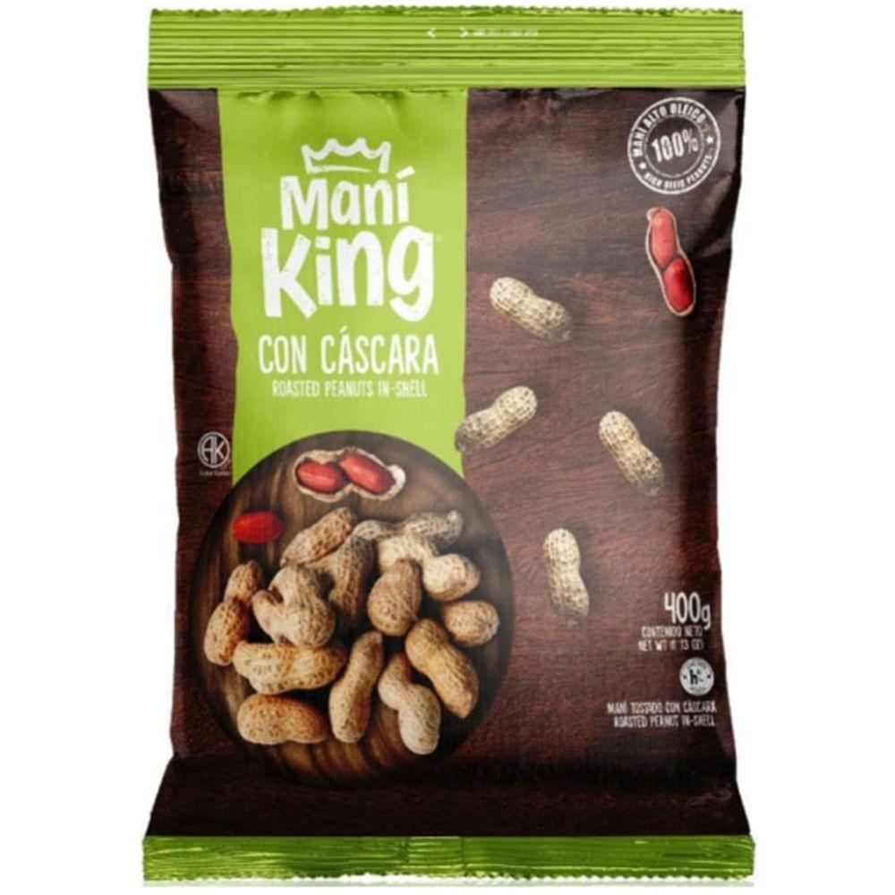MANI KING C/CASCARA 400gr