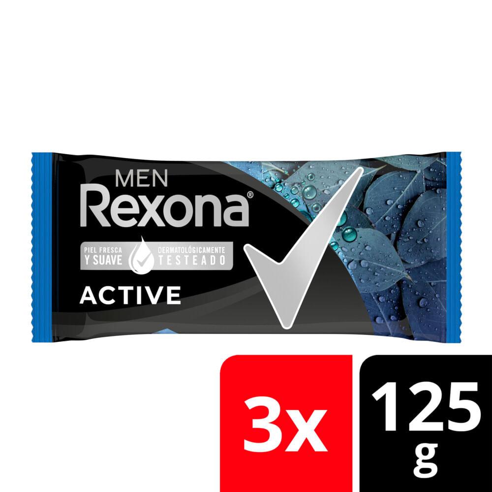 JABON TOC MEN REVITALIZANTE REXONA 3x125grs