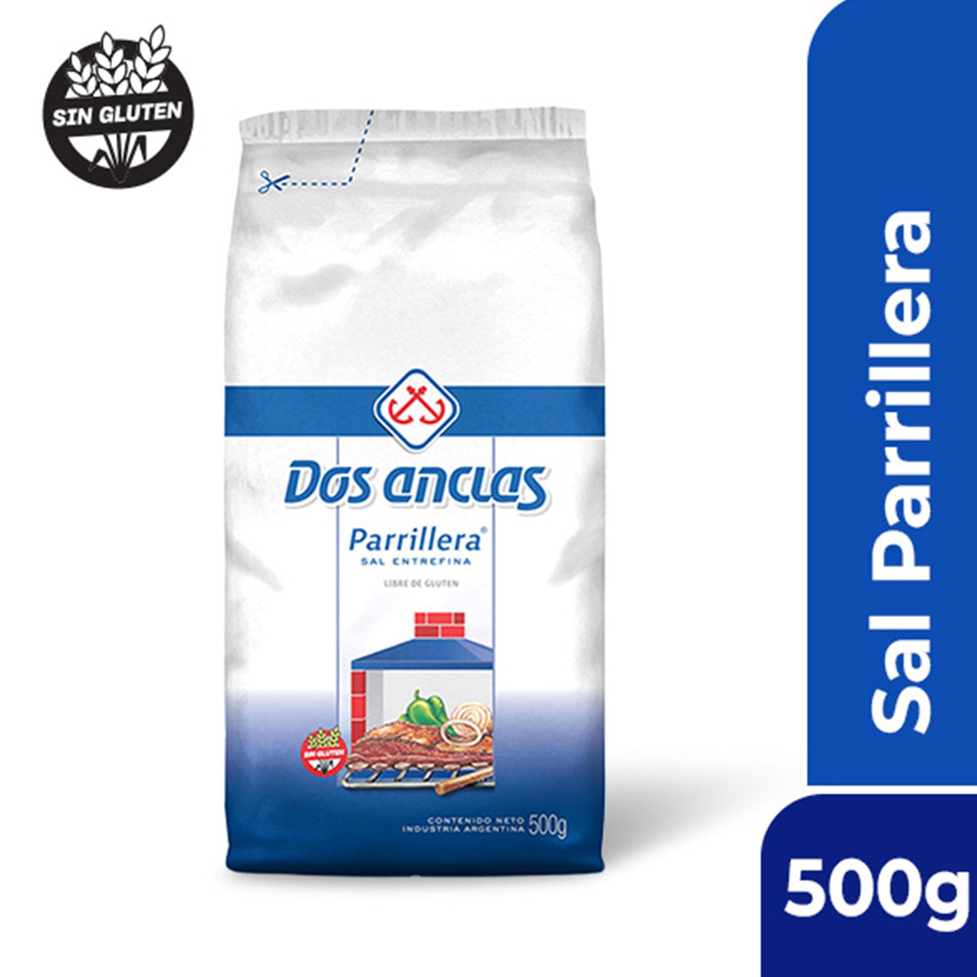 SAL ENTREFINA PARRILLERA DOS ANCLAS 500g