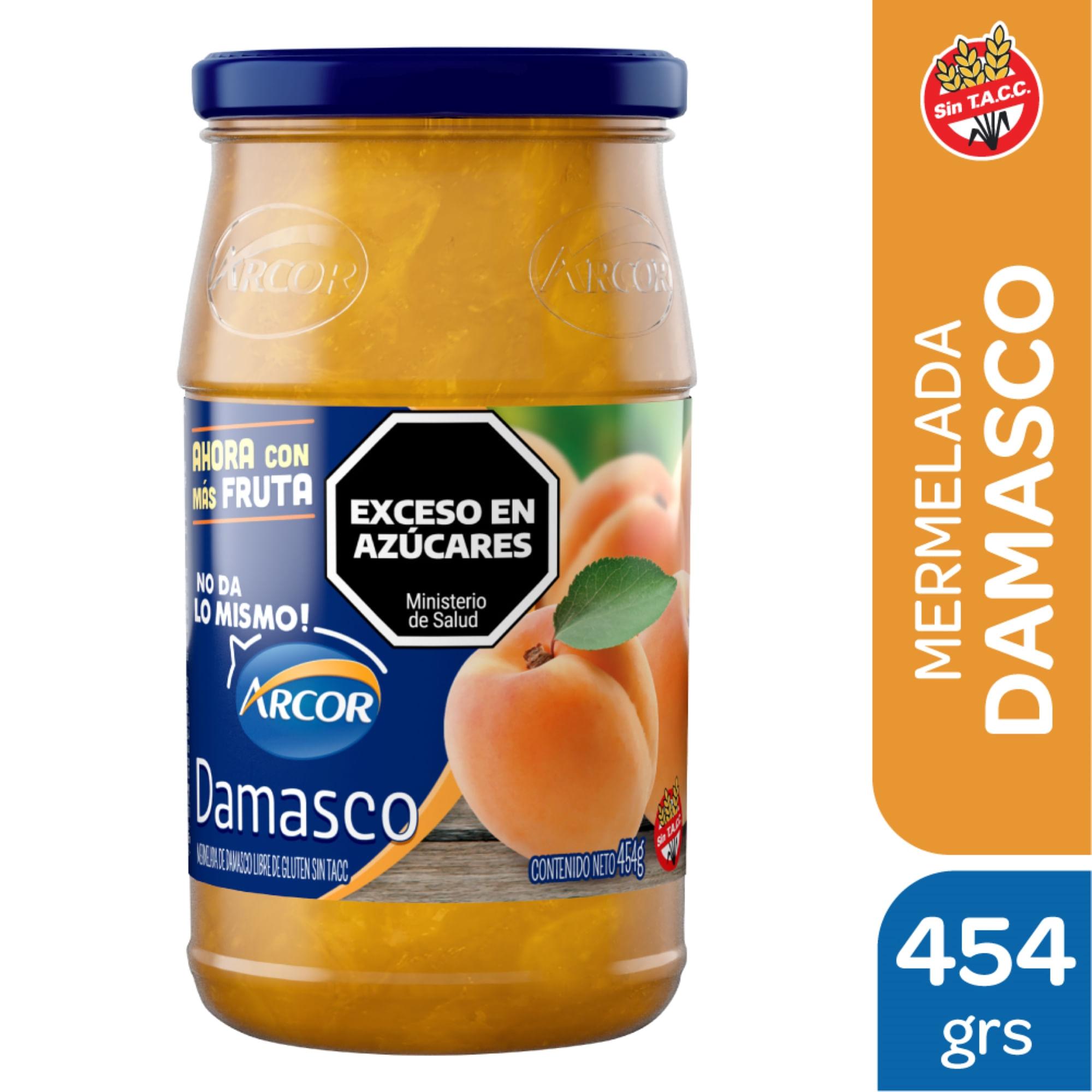 MERMELADA DAMASCO ARCOR x 454g
