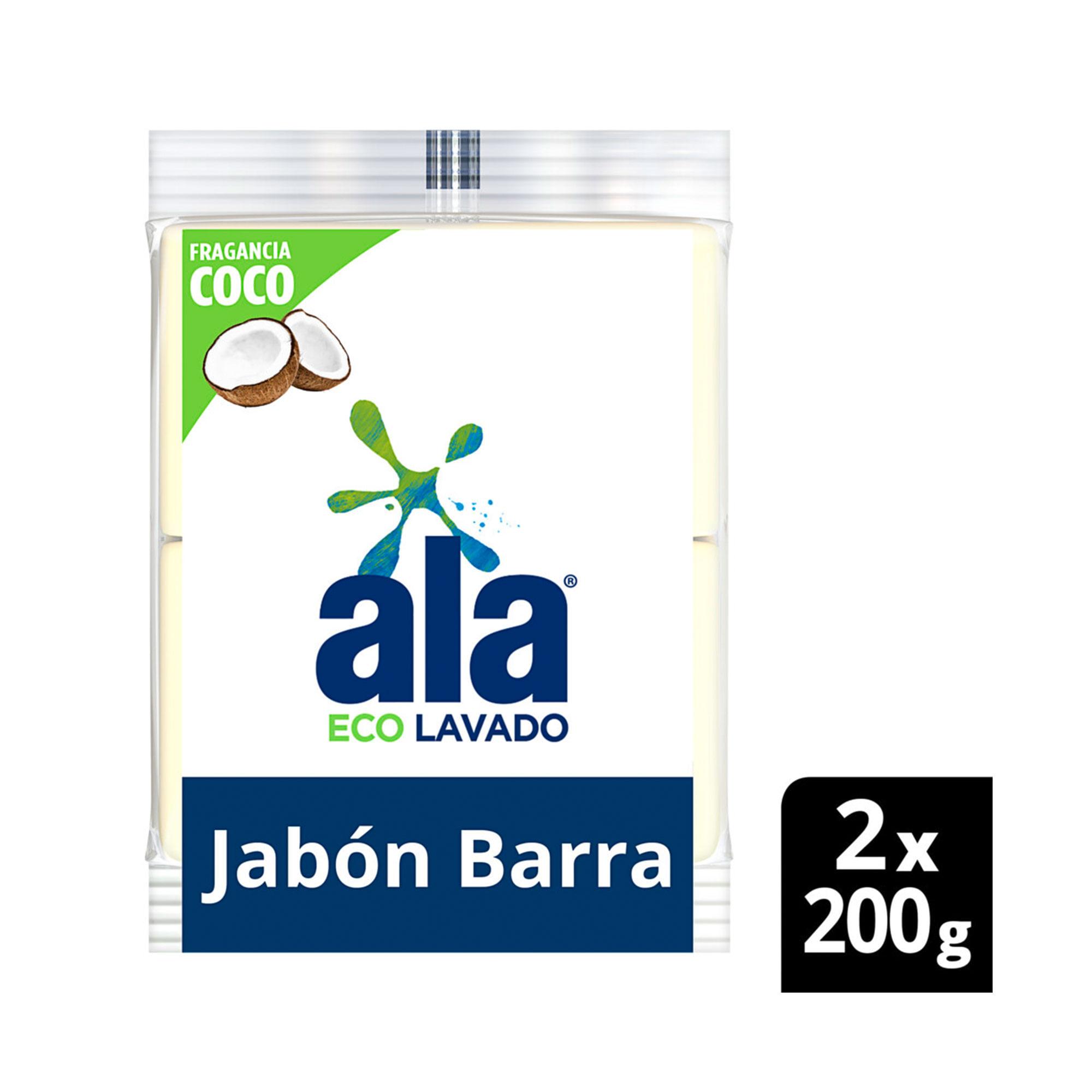 JABON EN PAN ECO LAVADO COCO ALA 2x 400g