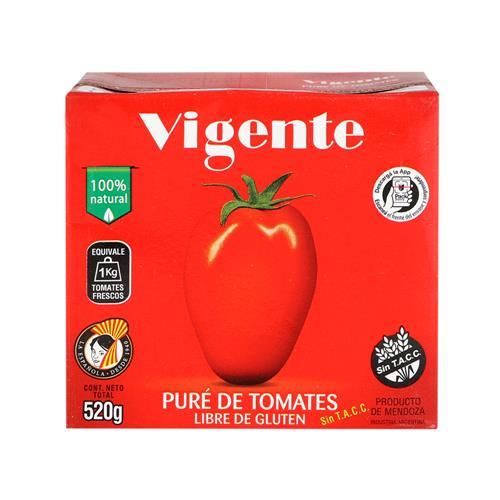 PURE DE TOMATE VIGENTEx 520g