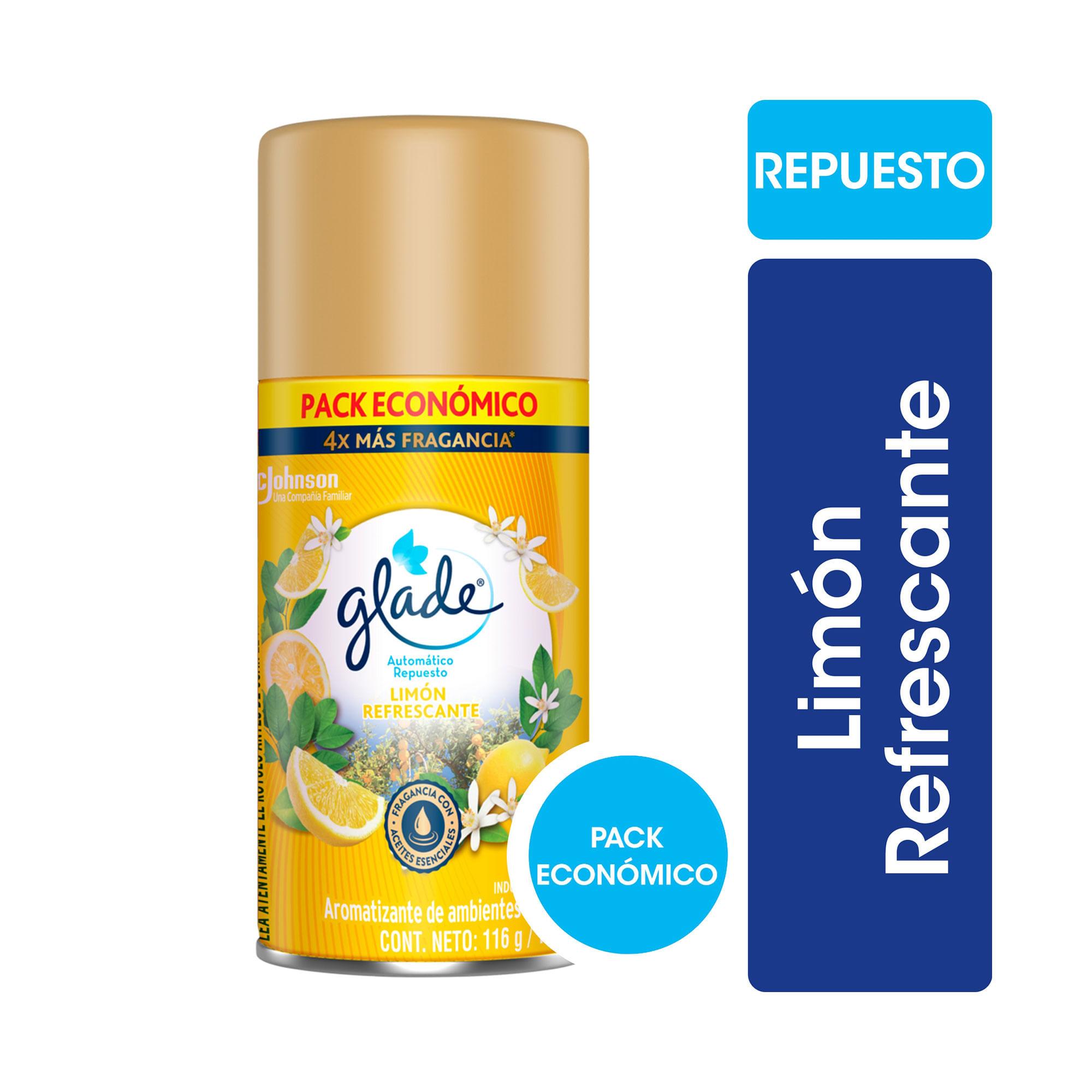 GLADE AUTOMATICO RTO LIMON x 170ml
