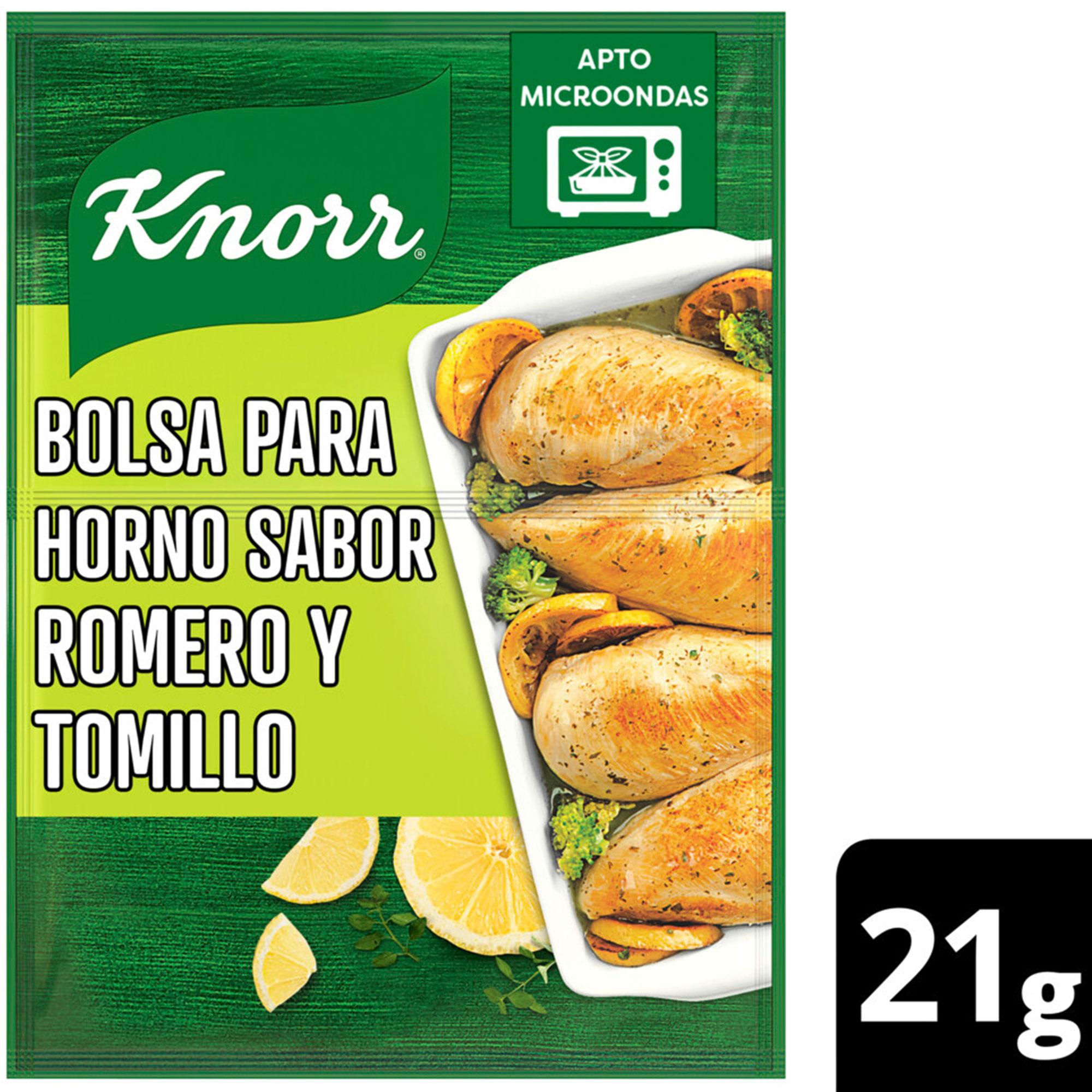 BOLSA HORNO KNORR LIMON Y OREGANO x 21g