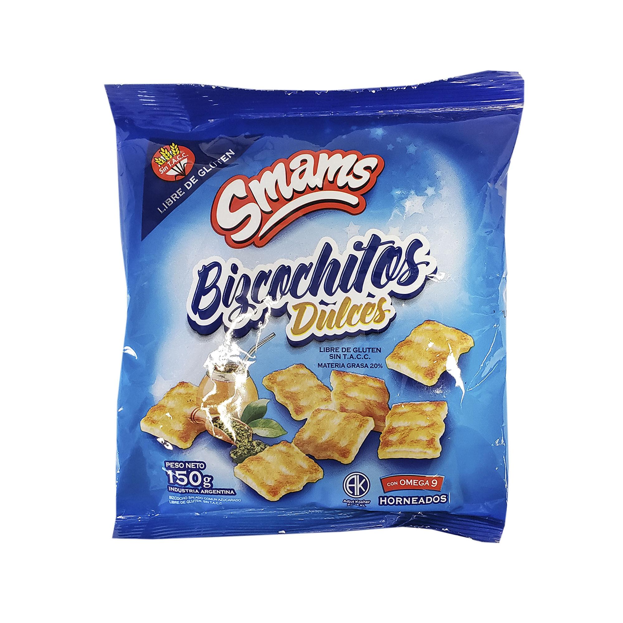 BIZCOCHITOS DULCES SMAMS x 150g